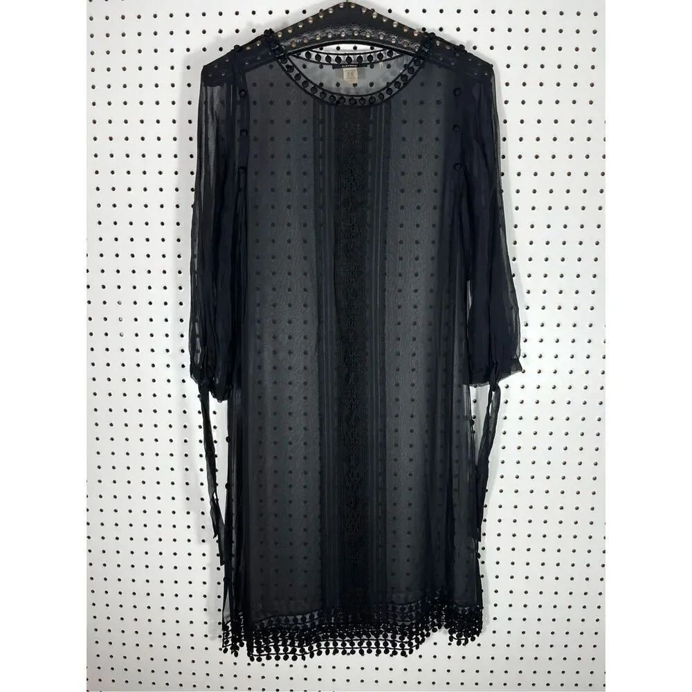 Elie Tahari silk sheer intimate Wear - cover up size 0